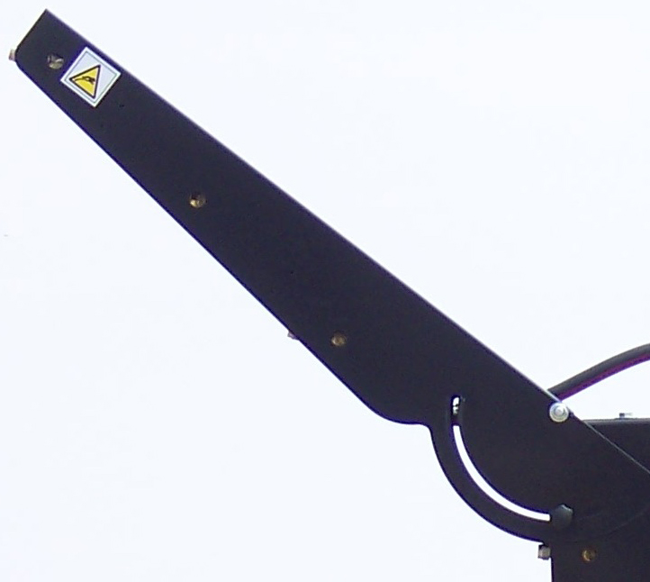 Ailerons de vigne de 80 cm de long avec 2 jets de chaque côté pour l'unité d'air Solano