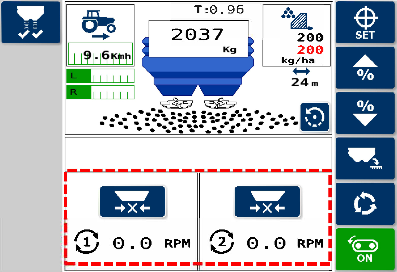 ISOBUS-Dosiersteuerung
