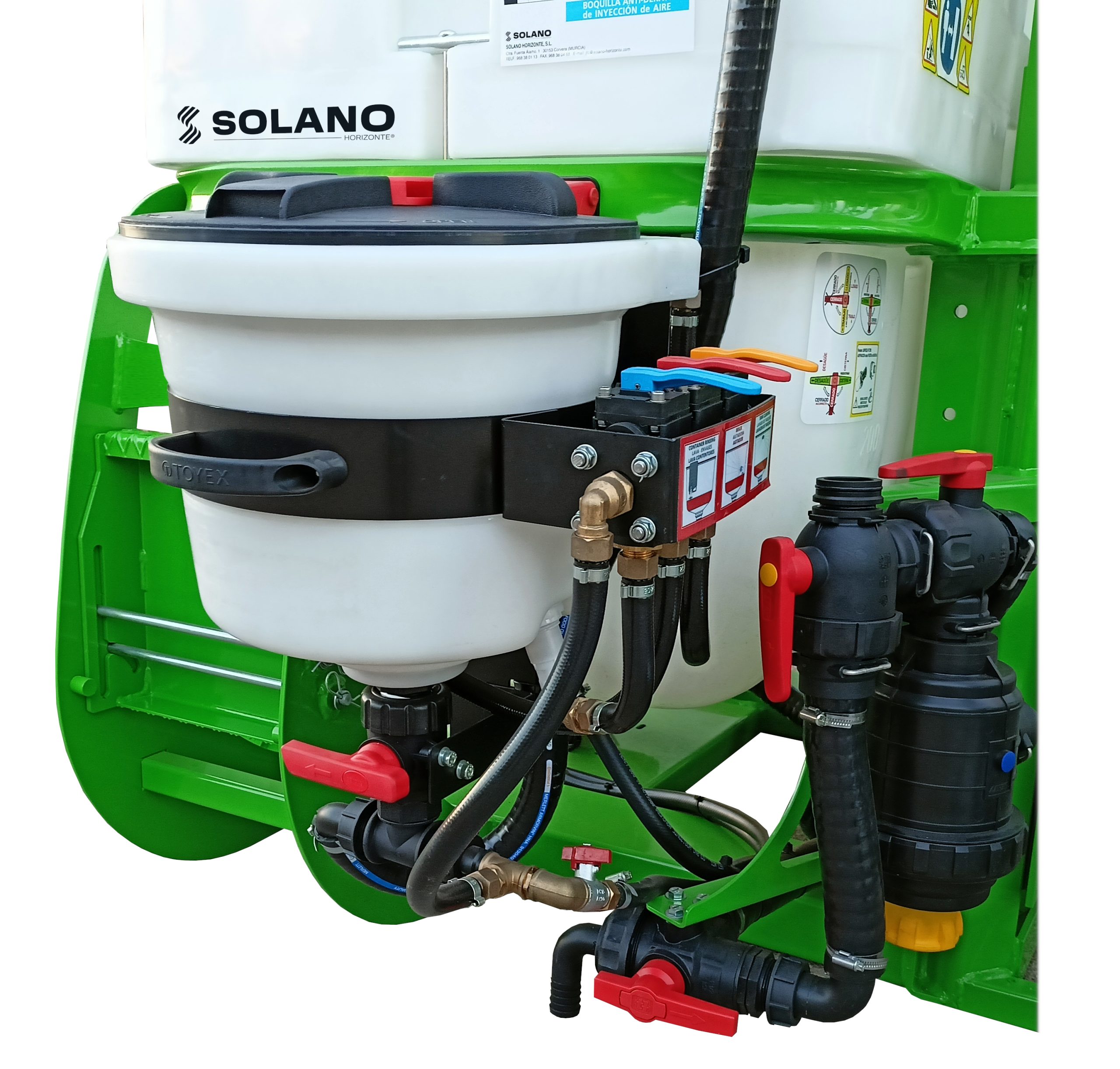 Depósito mezclador de producto