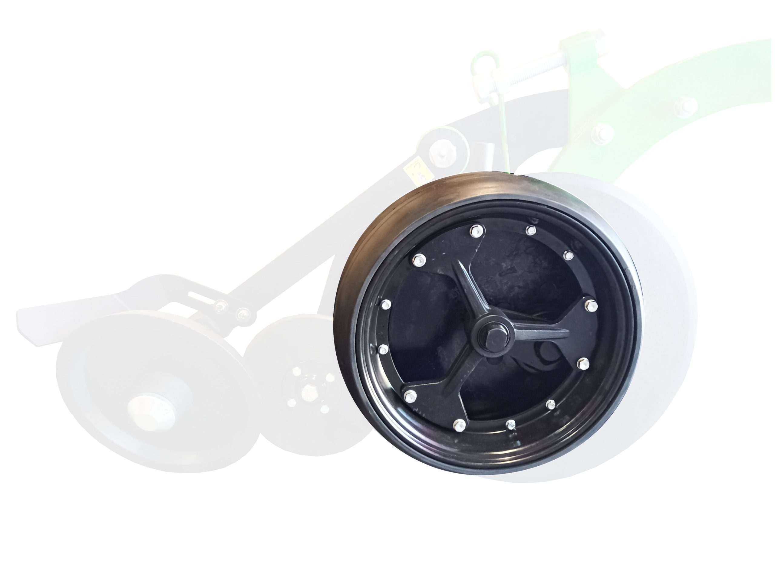Spoked compaction wheel