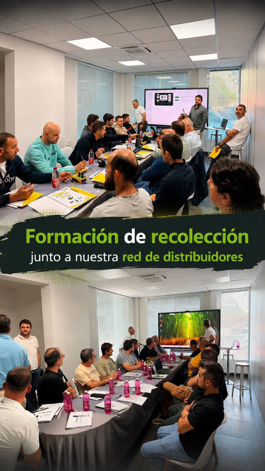 formación sobre recolectores