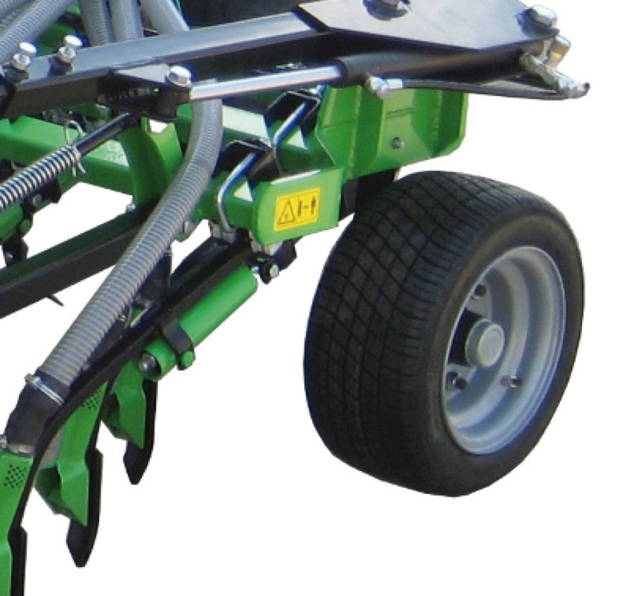 10.0/75-15.3" Rad und Wiegegriff