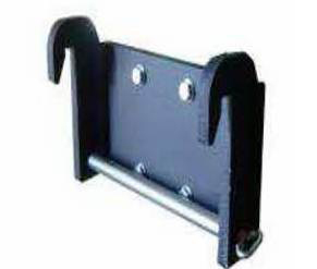 Front counterweight coupling kit for manual intefile bars